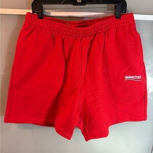 Balenciaga Logo Shorts